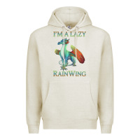 Oatmeal Heather Chill Rainwing Dragon Retro Fan Tee Wings of Fire Premium Hoodie - linhVisuals