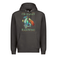 Smoke Chill Rainwing Dragon Retro Fan Tee Wings of Fire Premium Hoodie - linhVisuals