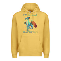 Antique Gold Chill Rainwing Dragon Retro Fan Tee Wings of Fire Premium Hoodie - linhVisuals