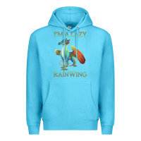 Ocean Blue Chill Rainwing Dragon Retro Fan Tee Wings of Fire Premium Hoodie - linhVisuals