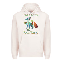 Pale Pink Chill Rainwing Dragon Retro Fan Tee Wings of Fire Premium Hoodie - linhVisuals