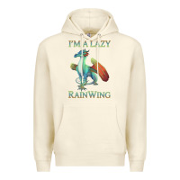 Sandshell Chill Rainwing Dragon Retro Fan Tee Wings of Fire Premium Hoodie - linhVisuals
