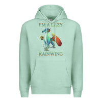 Seafoam Chill Rainwing Dragon Retro Fan Tee Wings of Fire Premium Hoodie - linhVisuals