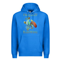 True Royal Chill Rainwing Dragon Retro Fan Tee Wings of Fire Premium Hoodie - linhVisuals