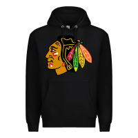 Black the  blackhawks Premium Hoodie - linhVisuals
