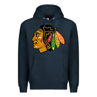 Navy the  blackhawks Premium Hoodie - linhVisuals