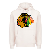 Pale Pink the  blackhawks Premium Hoodie - linhVisuals