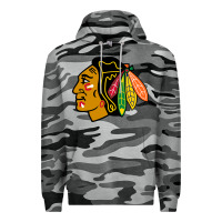 Slate Camo the  blackhawks Premium Hoodie - linhVisuals