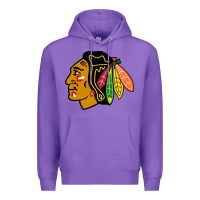 Purple the  blackhawks Premium Hoodie - linhVisuals