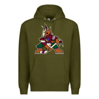 Army Green the  coyotes Premium Hoodie - linhVisuals