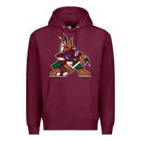 Burgundy the  coyotes Premium Hoodie - linhVisuals