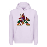 Lilac the  coyotes Premium Hoodie - linhVisuals