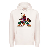 Pale Pink the  coyotes Premium Hoodie - linhVisuals