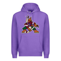 Purple the  coyotes Premium Hoodie - linhVisuals