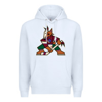 White the  coyotes Premium Hoodie - linhVisuals