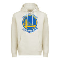 Oatmeal Heather Golden state Premium Hoodie - linhVisuals