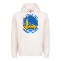 Pale Pink Golden state Premium Hoodie - linhVisuals