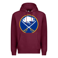 Burgundy the sabres Premium Hoodie - linhVisuals