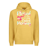 Antique Gold blessed to be called mommy t  shirt blessed to be called mommy lovely Premium Hoodie - linhVisuals