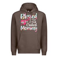 Coffee blessed to be called mommy t  shirt blessed to be called mommy lovely Premium Hoodie - linhVisuals