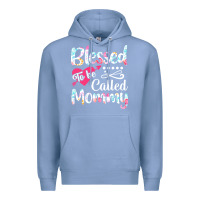 Colony Blue blessed to be called mommy t  shirt blessed to be called mommy lovely Premium Hoodie - linhVisuals