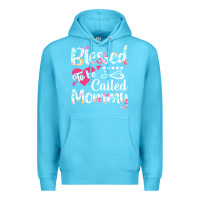 Ocean Blue blessed to be called mommy t  shirt blessed to be called mommy lovely Premium Hoodie - linhVisuals