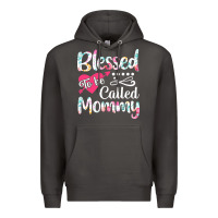 Smoke blessed to be called mommy t  shirt blessed to be called mommy lovely Premium Hoodie - linhVisuals