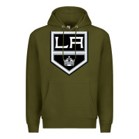 Army Green the LA kings Premium Hoodie - linhVisuals