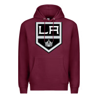 Burgundy the LA kings Premium Hoodie - linhVisuals