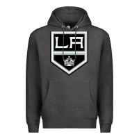Charcoal Heather the LA kings Premium Hoodie - linhVisuals
