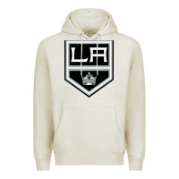 Oatmeal Heather the LA kings Premium Hoodie - linhVisuals