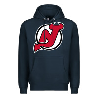 Navy the NJ devils Premium Hoodie - linhVisuals
