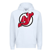 White the NJ devils Premium Hoodie - linhVisuals