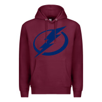 Burgundy the lightning Premium Hoodie - linhVisuals
