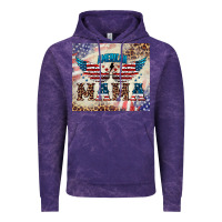 Cloud Purple american mama Vintage Hoodie - BarkalooDesign