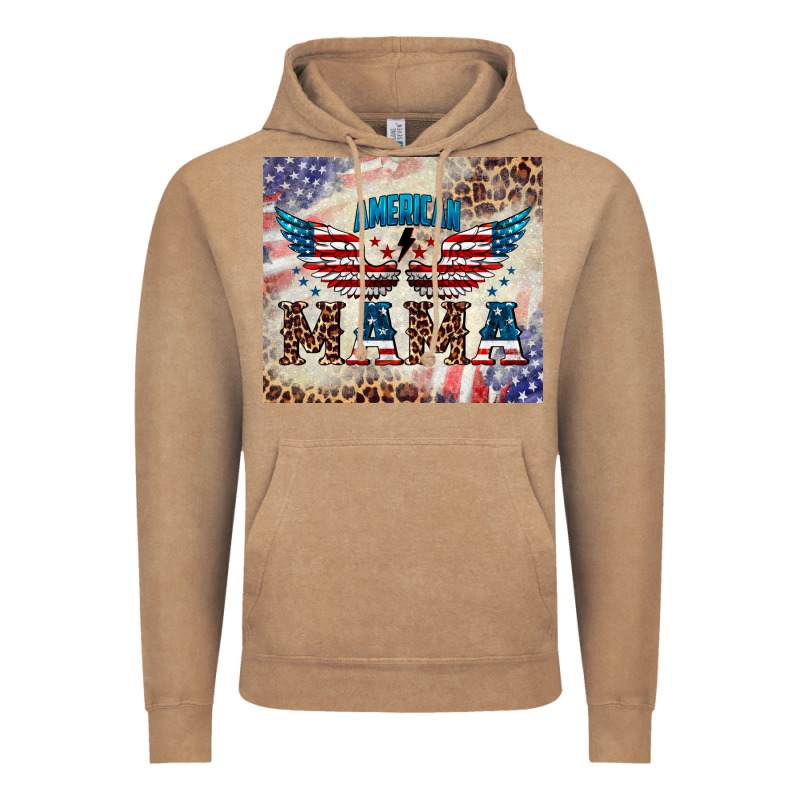 American Mama Vintage Hoodie by BarkalooDesign | Teevron