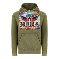 Vintage Olive american mama Vintage Hoodie - BarkalooDesign