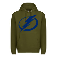 Army Green the lightning Premium Hoodie - linhVisuals