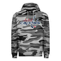 Slate Camo the  capitals Premium Hoodie - linhVisuals