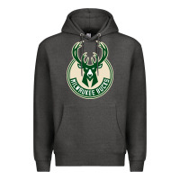 Charcoal Heather milwauke Premium Hoodie - linhVisuals