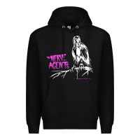 Black the nerve agents Premium Hoodie - linhVisuals