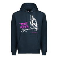 Navy the nerve agents Premium Hoodie - linhVisuals