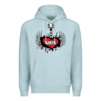 Blue Mist the school of rock new vector Premium Hoodie - linhVisuals