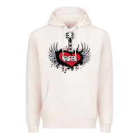 Pale Pink the school of rock new vector Premium Hoodie - linhVisuals