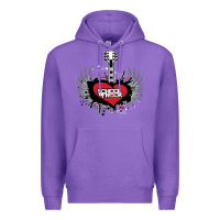 Purple the school of rock new vector Premium Hoodie - linhVisuals