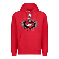 Red the school of rock new vector Premium Hoodie - linhVisuals