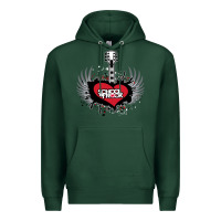 Sports Green the school of rock new vector Premium Hoodie - linhVisuals