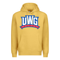 Antique Gold uwg wolves Premium Hoodie - linhVisuals