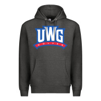 Charcoal Heather uwg wolves Premium Hoodie - linhVisuals
