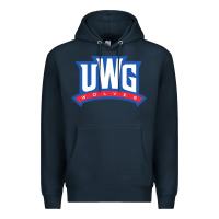 Navy uwg wolves Premium Hoodie - linhVisuals